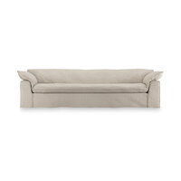 HKLIVING Nomad Couch Pure Ivory 305cm