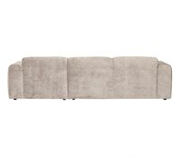 WOOOD Premium Cloud hoekbank Chenille Naturel Links