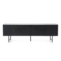 Eleonora Tv Meubel Remi 4 Deurs Zwart