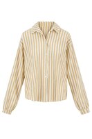 Zusss linnen streep blouse