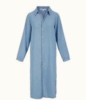 Zusss doorknoopjurk in denim