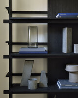 Ethnicraft abstract rack teak black