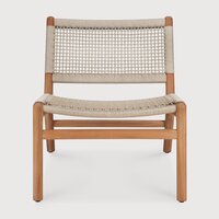 Ethnicraft Jack Woven outdoor loungestoel