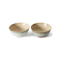 HKLIVING 70s ceramics ramen bowls, verge (set of 2)