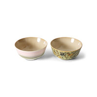 HKLIVING 70s ceramics ramen bowls, ascend (set of 2)