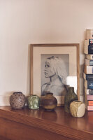 HKLIVING 70s ceramics: small vases, pursuit (set of 5)