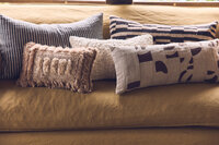 HKLIVING Natural furry cushion 40X25 CM 