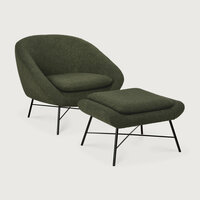 Ethnicraft Barrow Voetbank Pine Green