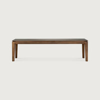 Ethnicraft Bok Bench Varnished Teak Brown 166cm