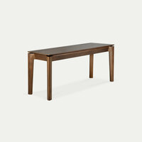 Ethnicraft Bok Bench Varnished Teak Brown 126cm