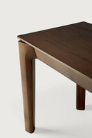 Ethnicraft Bok Bench Varnished Teak Brown 126cm