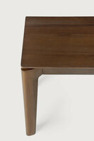 Ethnicraft Bok Bench Varnished Teak Brown 126cm