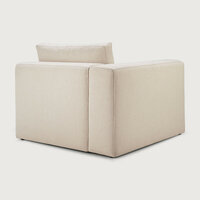 Ethnicraft Mellow Modular Sofa Off White Eco R Arm