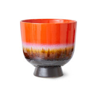 HKLIVING Retro flower pot - cherry red