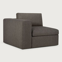 Ethnicraft Mellow Modular Sofa Granite Eco Fabric Seater R