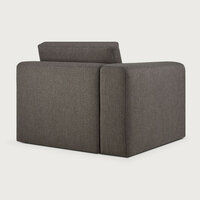 Ethnicraft Mellow Modular Sofa Granite Eco Fabric Seater R