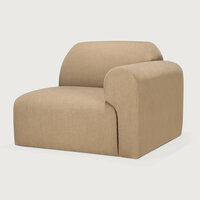 Ethnicraft Bulky modulaire sofa End Seater With L Arm 