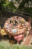 HKLIVING 70s ceramics: dinner plates coconut, set of 2
