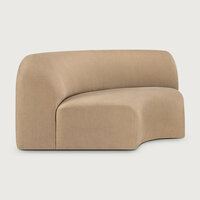 Ethnicraft Bulky modulaire sofa End Seater Round Corner