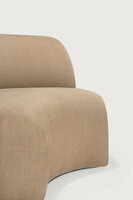 Ethnicraft Bulky modulaire sofa End Seater Round Corner