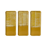 HKLIVING 70s ceramics: cake tray sunbeam