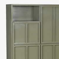 New Routz wandkast Ottawa olive green hoog