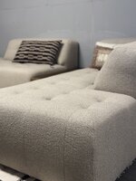 Lapu modulaire bank Ottomaan Rechts en chaise longue Links