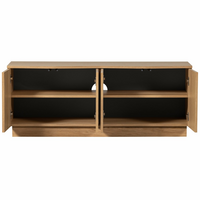 WOOOD Premium Zuma tv meubel 133cm eiken transparant