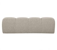 Woood Mojo Eetbankje 164cm Boucl&eacute; Beige Melange