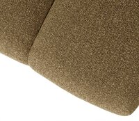 Woood Mojo Eetbankje 164cm Boucl&eacute; Geel/Bruin Melange