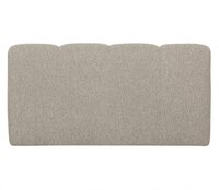 Woood Mojo Eetbankje 164cm Met Rugleuning Boucl&eacute; Beige Melange