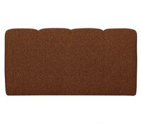 WOOOD WOOOD Mojo Eetbankje 164cm Met Rugleuning Boucl&eacute; Roestbruin MelangeMojo Eetbankje 164cm Met Rugleuning Boucl&amp;#x00e