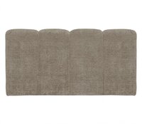 WOOOD Mojo Eetbankje 164cm Met Rugleuning Ribstof Donkerzand