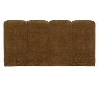 WOOOD Mojo Eetbankje 164cm Met Rugleuning Ribstof Honinggeel