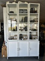 New Routz Detroit 6 deurs vitrinekast white