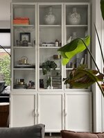 New Routz Detroit 6 deurs vitrinekast white