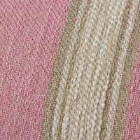 HKLIVING Woven striped cushion blush cushion 60x40 cm 