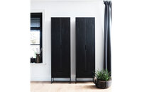 WOOOD Premium Silas hoge kast eiken blacknight 