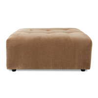 HKliving vint couch element hocker corduroy rib brown