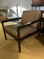 Showmodel Jack Lounge Chair Mahonie Donkerbruin