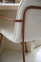 HE-Design Chrissy eetkamerstoel met arm