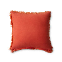 HKLIVING Fluffy cushion sienna 50x50 cm 