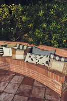 HKLIVING Natural patched cushion 70x30 cm 