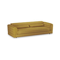 HKLIVING Club Couch Linen Burnt Ochre