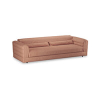 HKLIVING Club Couch Linen Dusty Rose