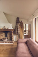 HKLIVING Nomad Linen Dusty Rose 305cm