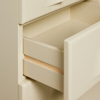 HKLIVING Chest Of 8 Drawers Cream