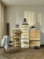 HKLIVING Chest Of 8 Drawers Cream