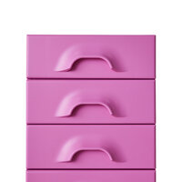 HKLIVING Chest Of 8 Drawers Urban Pink