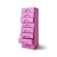 HKLIVING Chest Of 8 Drawers Urban Pink